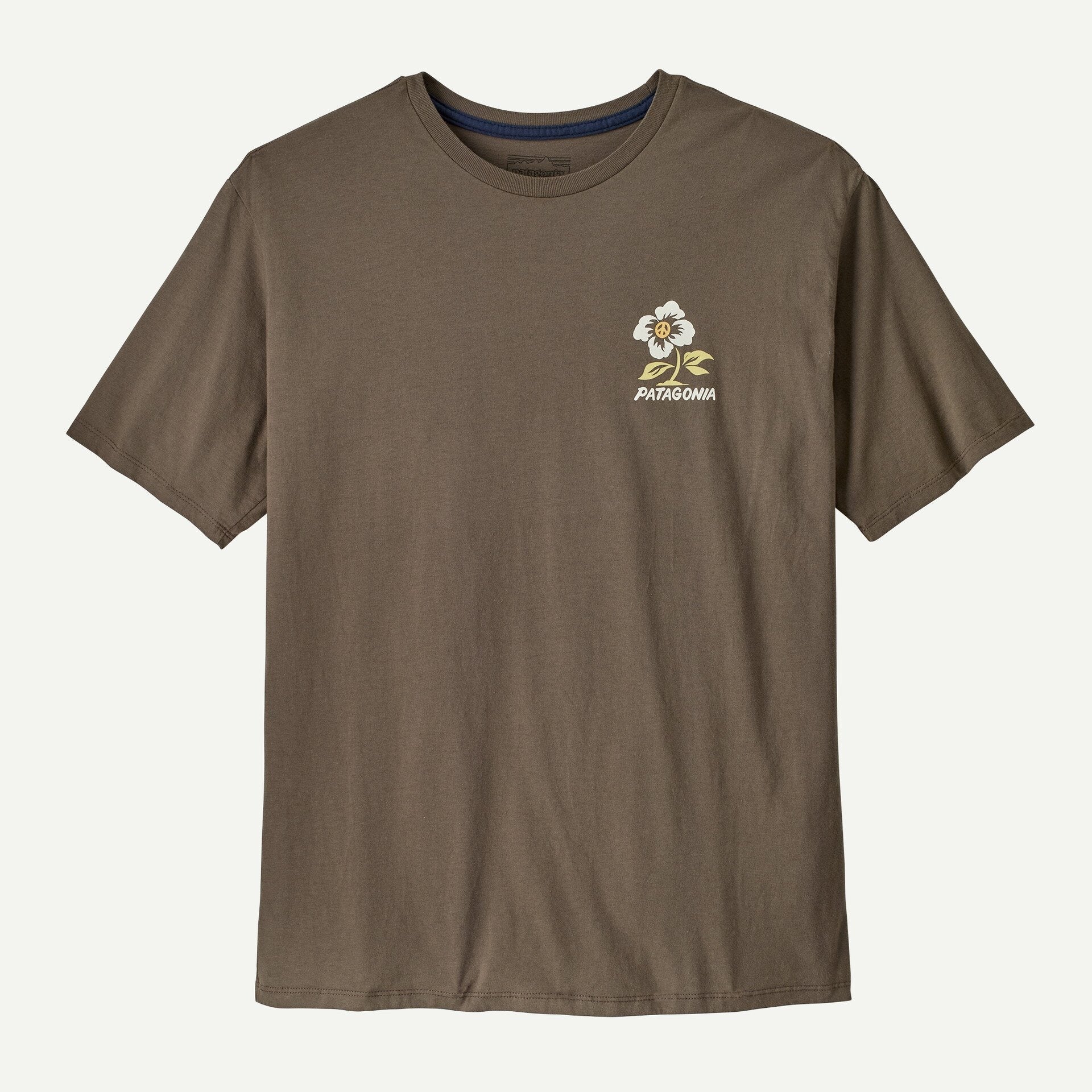 Patagonia Men's Balance Organic Shirt-Peace Seeds: Marlow Brown | Patagonia |