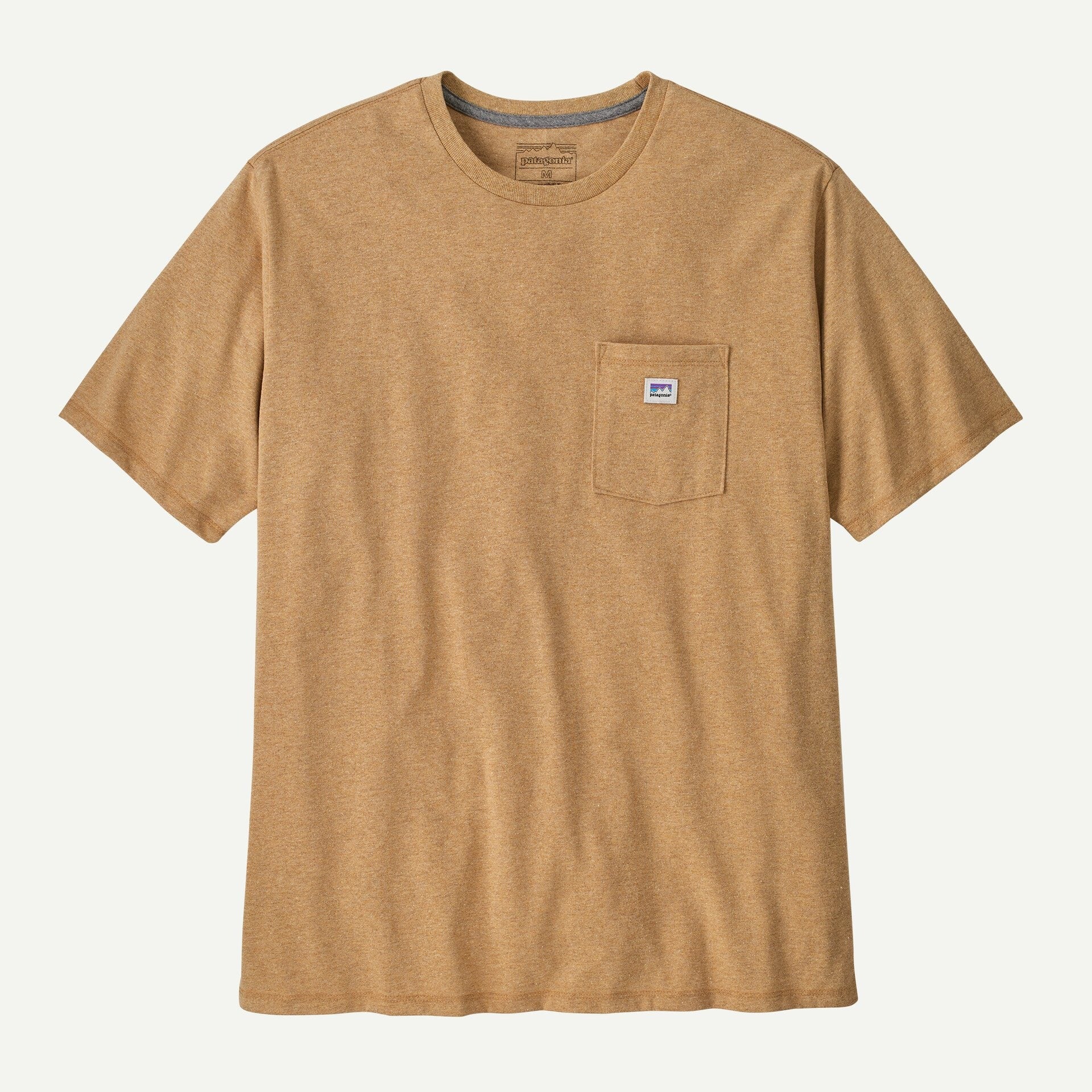 Patagonia Men's Shop Sticker Pocket Responsibili-Tee-Talon Gold | Patagonia |