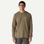 Patagonia Long-Sleeved Strataspire Responsibili-Tee®-Wing Grey | Patagonia | T Shirt - Northshore Newquay - Surf/Skate
