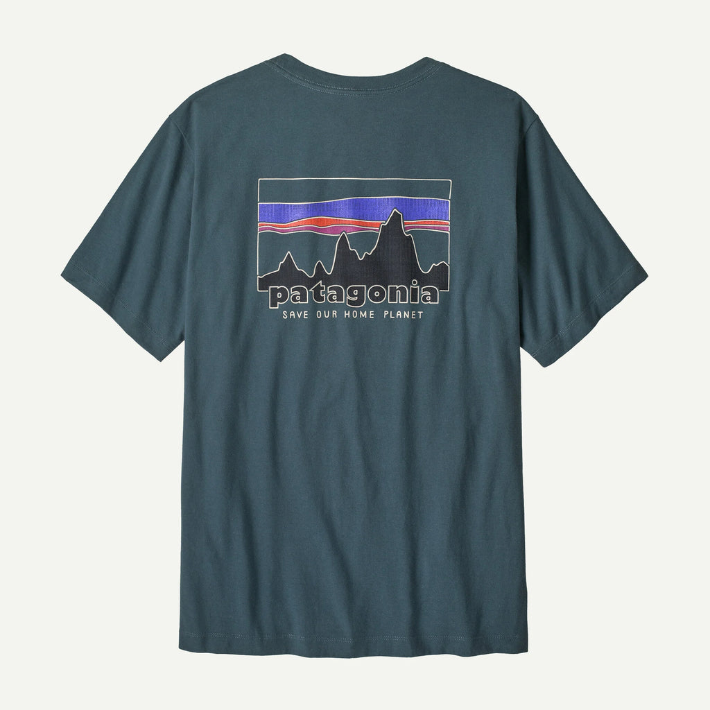 Patagonia Men's '73 Skyline T-Shirt-Summit Blue | Patagonia | - Northshore Newquay - Surf/Skate Shop