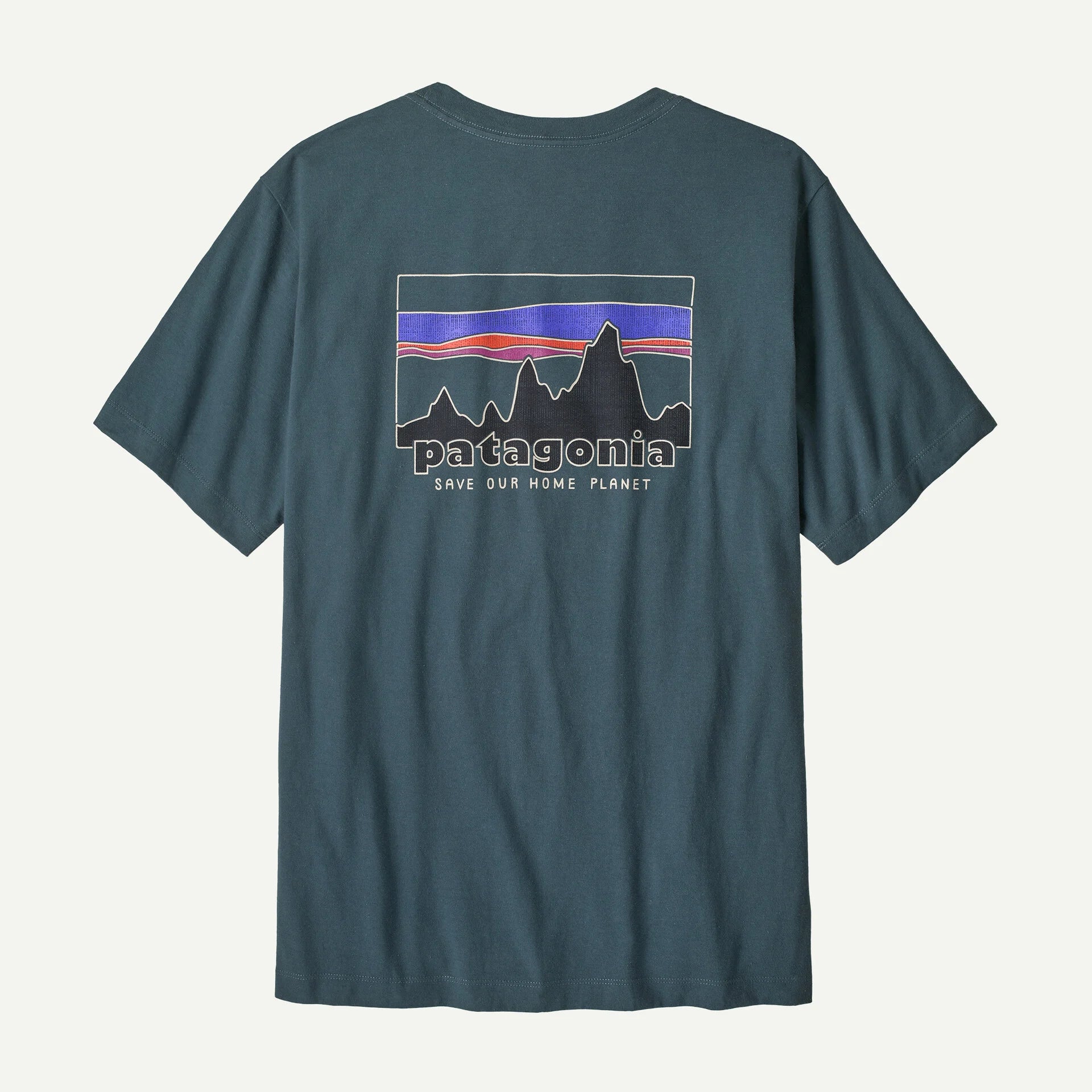 Patagonia Men's '73 Skyline T-Shirt-Summit Blue | Patagonia | - Northshore Newquay - Surf/Skate Shop