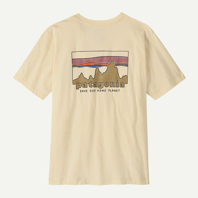 Patagonia Men's '73 Skyline T-Shirt-Undyed Natural | Patagonia | - Northshore Newquay - Surf/Skate Shop
