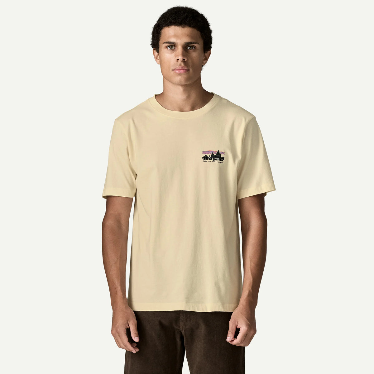 Patagonia Men's '73 Skyline T-Shirt-Undyed Natural