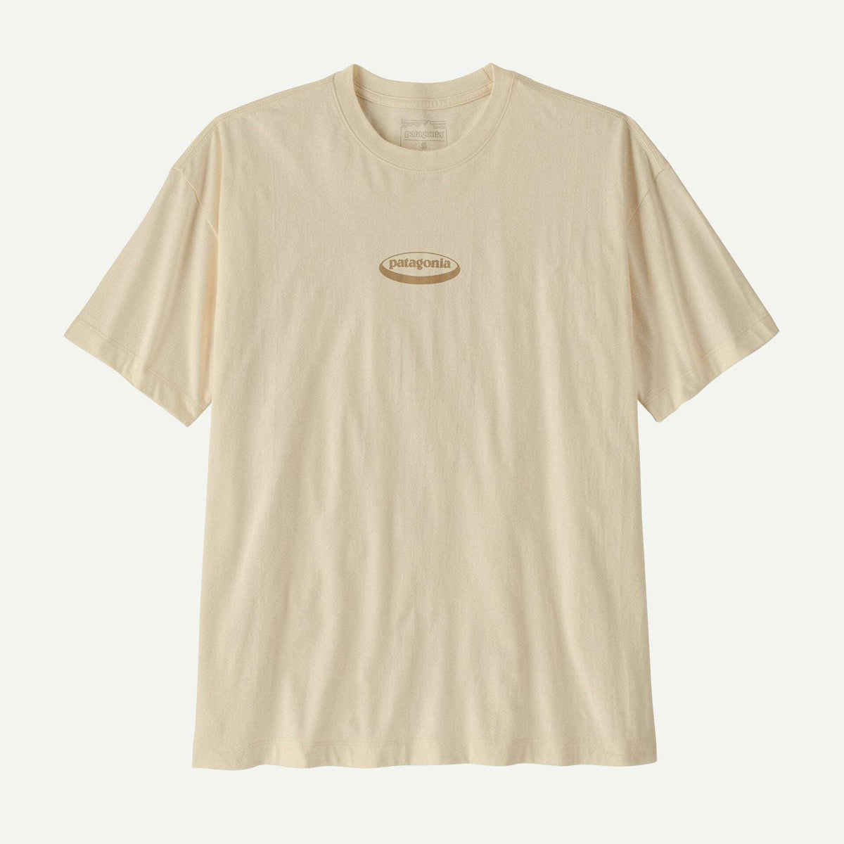 Patagonia Women's '95 Oval Logo Oversized T-Shirt-Undyed Natural XL | Patagonia | - Northshore Newquay - Surf/Skate Shop