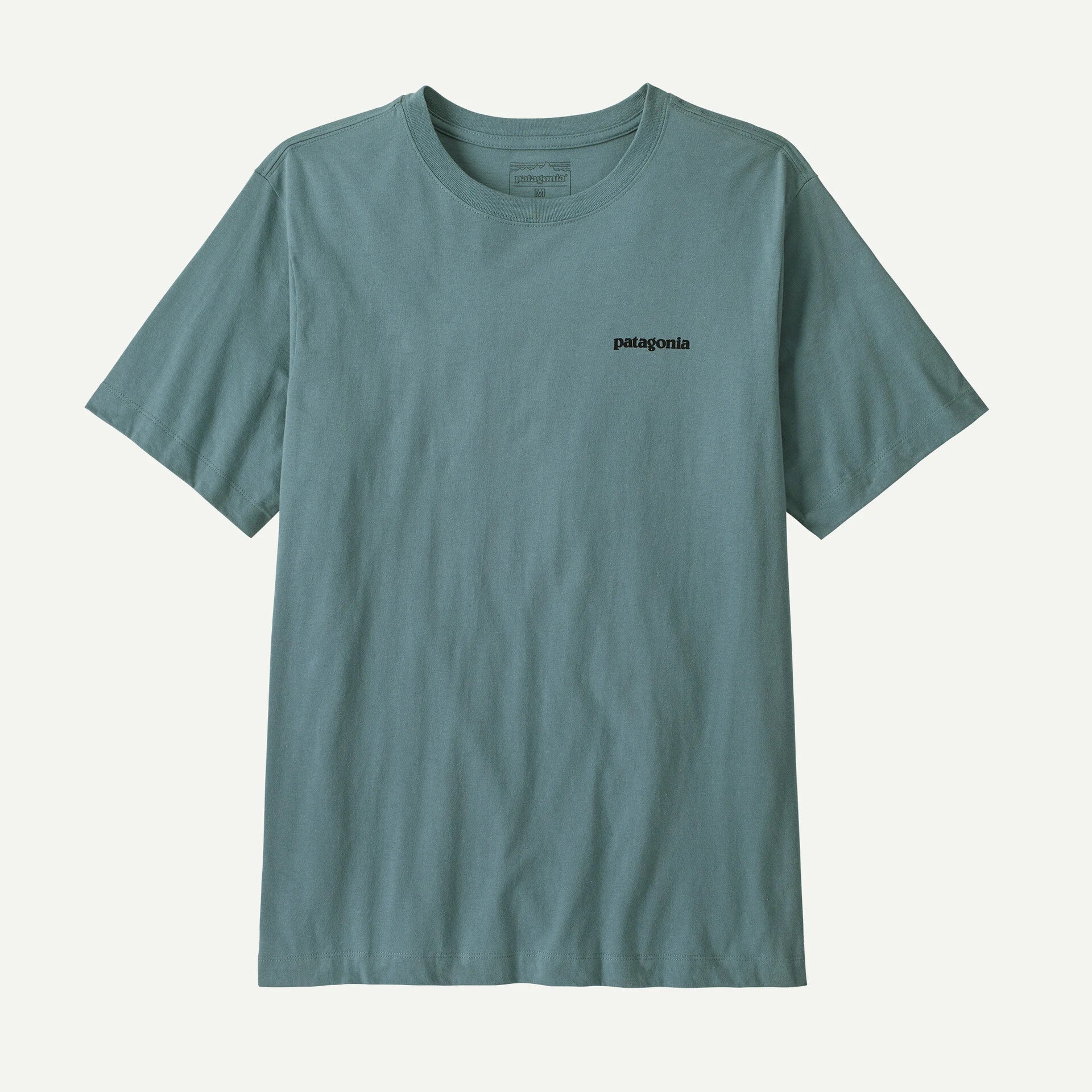 Patagonia Men's P-6 Logo T-Shirt-Blue Sage