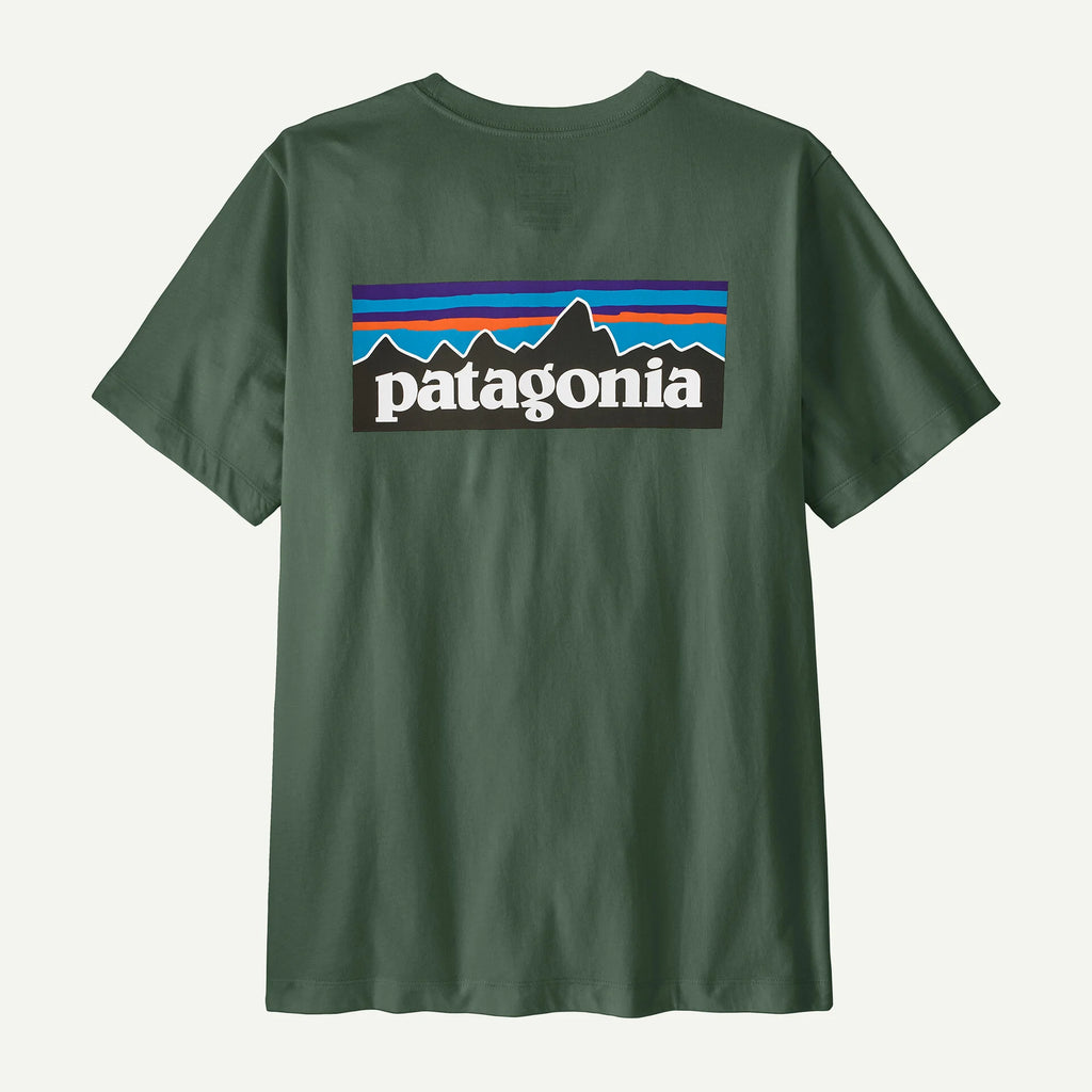 Patagonia Men's P-6 Logo T-Shirt-Canopy Green