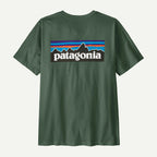 Patagonia Men's P-6 Logo T-Shirt-Canopy Green
