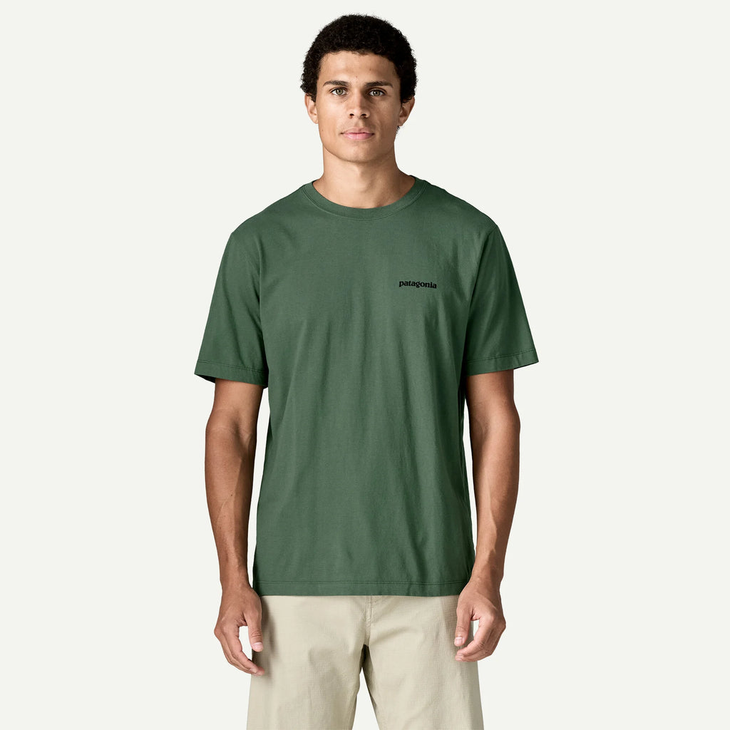 Patagonia Men's P-6 Logo T-Shirt-Canopy Green
