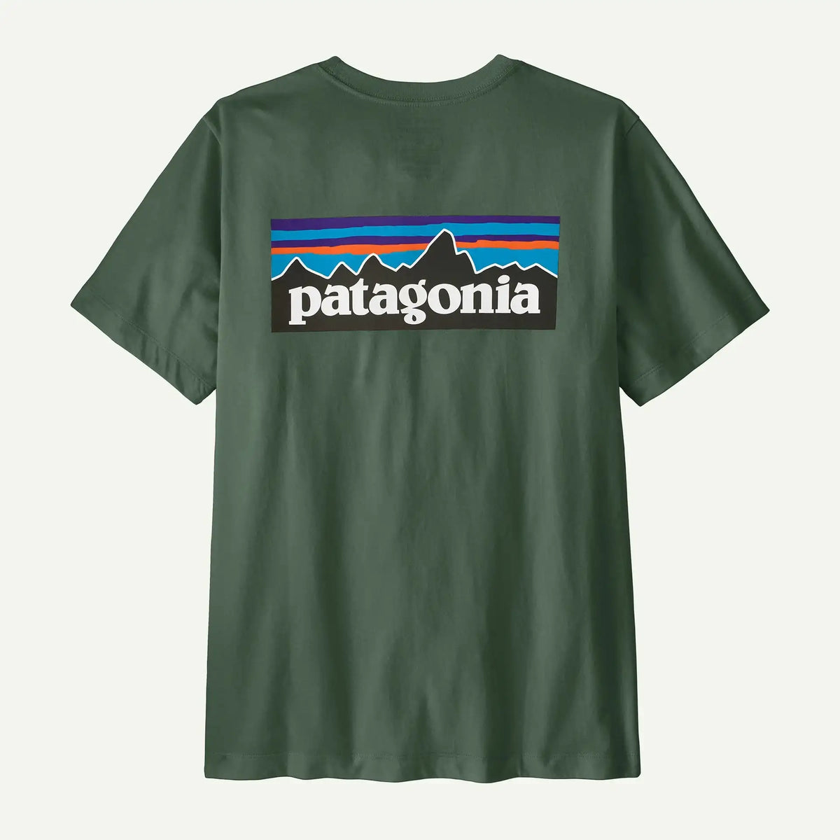 Patagonia Men's P-6 Logo T-Shirt-Canopy Green L | Patagonia | - Northshore Newquay - Surf/Skate Shop