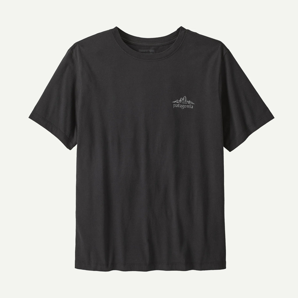 Patagonia Men's Cloud Crag T-Shirt-Ink black