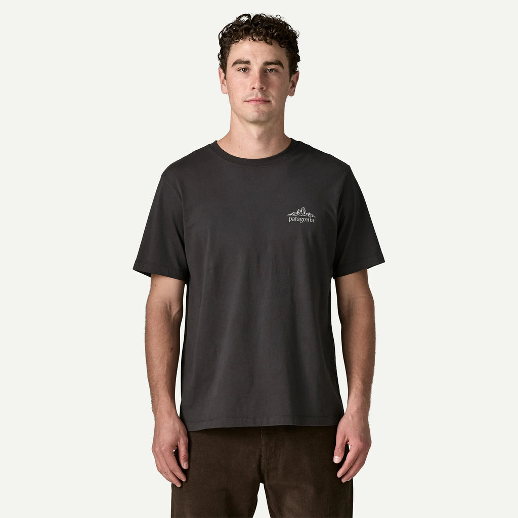 Patagonia Men's Cloud Crag T-Shirt-Ink black