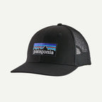Patagonia P-6 Logo LoPro Trucker Hat Black | Patagonia |