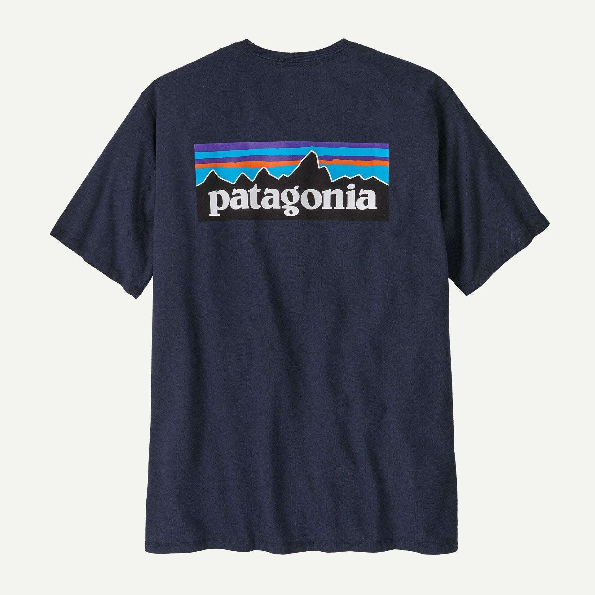 Patagonia Men's P6 Responsibili-Tee®-New Navy | Patagonia | T Shirt