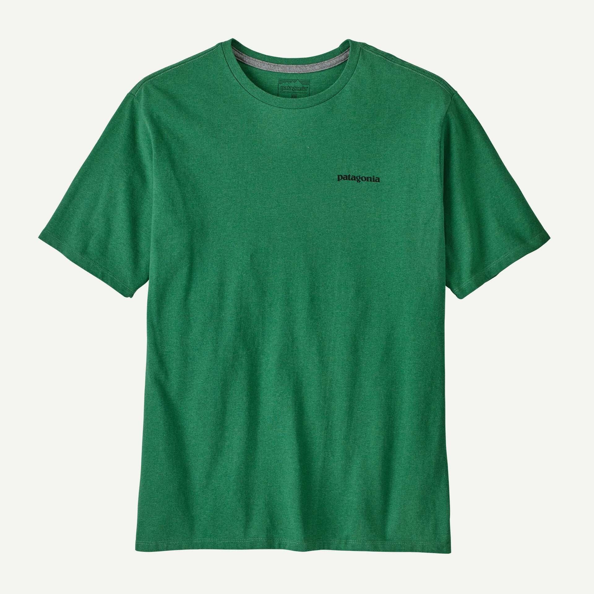 Patagonia Men's P-6 Logo Responsibili-Tee®- P-6 Outline: Heartleaf Green XL | Patagonia |