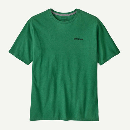 Patagonia Men's P-6 Logo Responsibili-Tee®- P-6 Outline: Heartleaf Green XL | Patagonia |