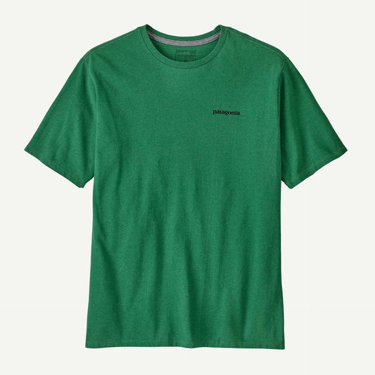 Patagonia Men's P-6 Logo Responsibili-Tee®- P-6 Outline: Heartleaf Green XL | Patagonia |