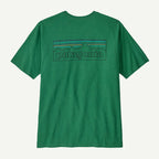 Patagonia Men's P-6 Logo Responsibili-Tee®- P-6 Outline: Heartleaf Green | Patagonia |