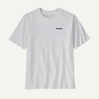 Patagonia Men's P-6 Logo Responsibili-Tee®-White | Patagonia | - Northshore Newquay - Surf/Skate
