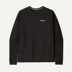Patagonia Men's Long-Sleeved P-6 Logo Responsibili-Tee®- Black | Patagonia |