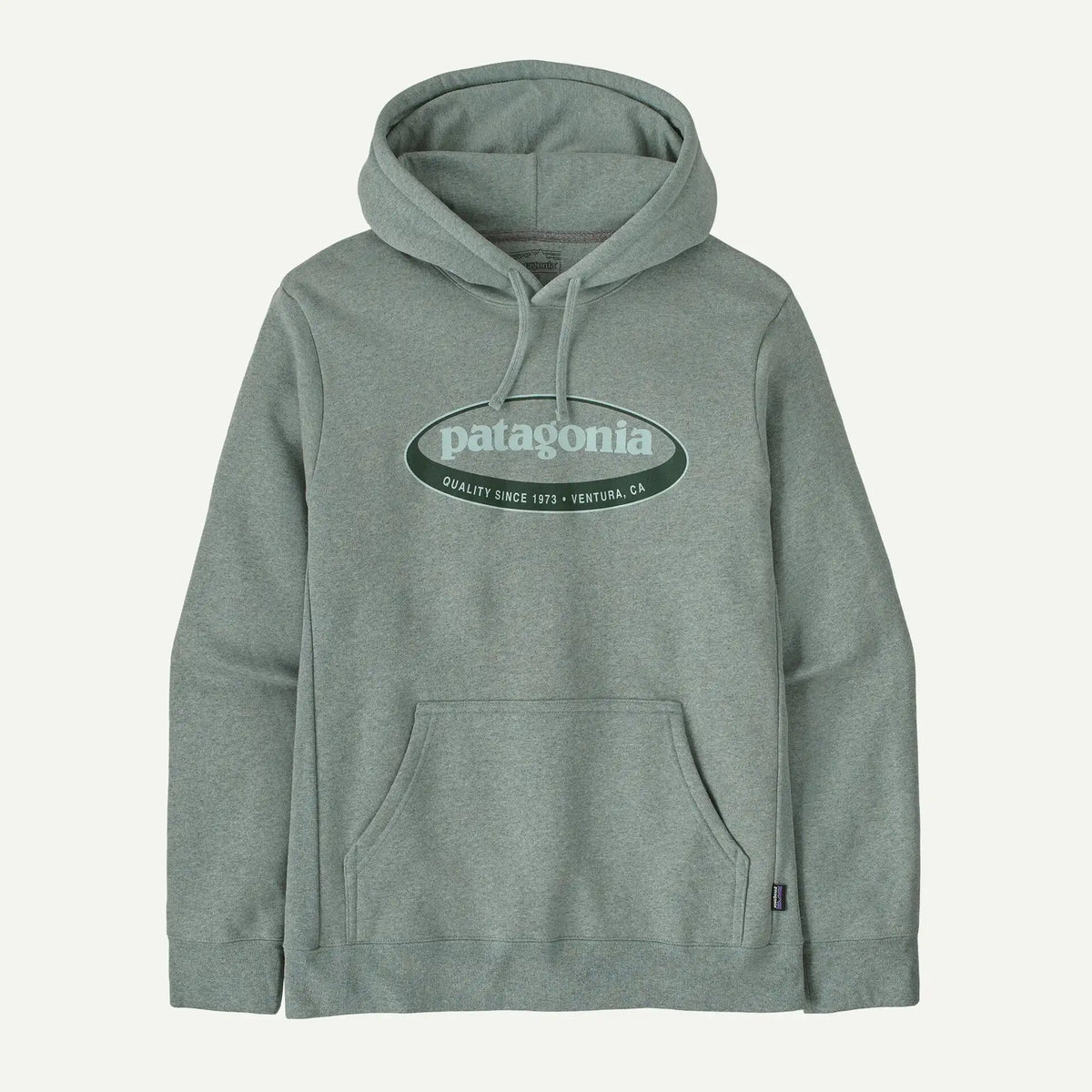 Patagonia Men's '95 Oval Logo Uprisal Hoody-Cover Green | Patagonia | - Northshore Newquay - Surf/Skate Shop