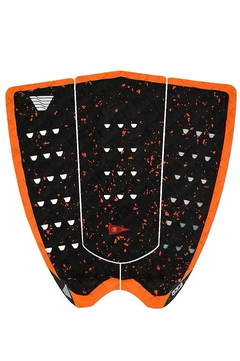 VEIA JJF PRO SQUASH TAIL SURFBOARD DECK PAD Orange and black | VEIA | Deck Pad