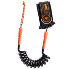 NMD L4 Double Swivel Bicep Leash Black fluro red | NMD | - Northshore Newquay - Surf/Skate Shop