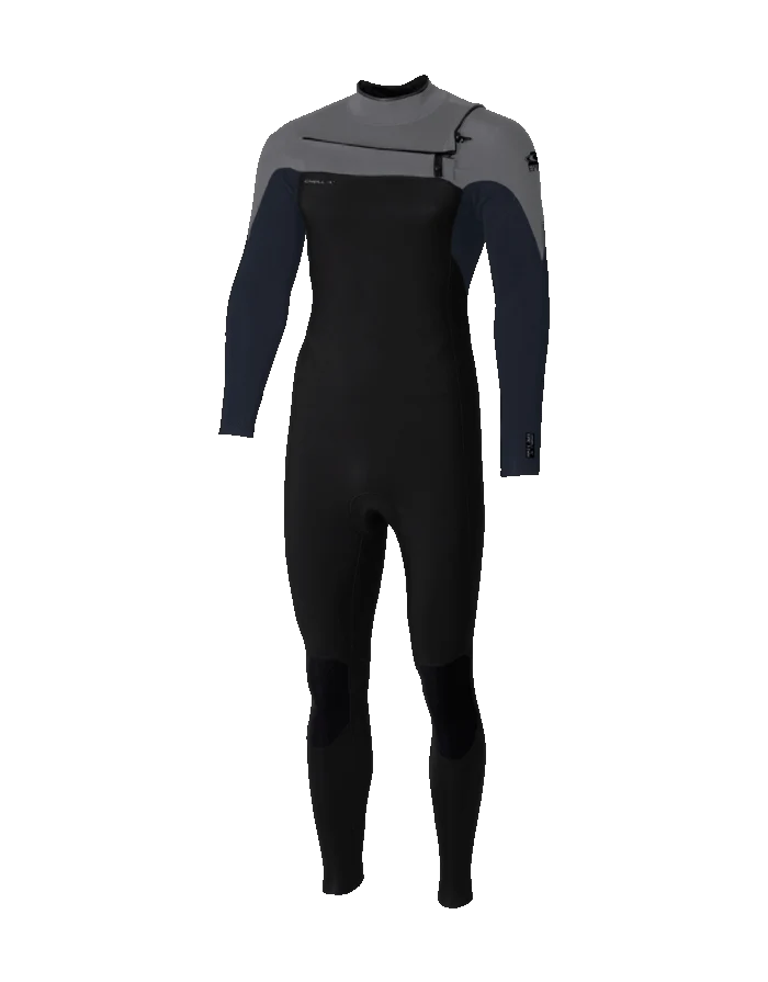 O'NEILL MENS EPIC 3/2MM CHEST ZIP FULL WETSUIT | BLACK/SLATE/SMOKE | O’neill | Summer Wetsuit - Northshore Newquay - Surf/Skate Shop