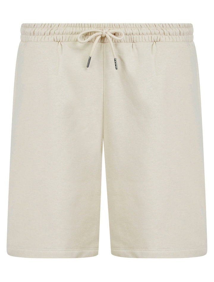 AR Xoey Brushed Fleece Lounge Jogger Shorts-Ivory | SRG Apparel | Shorts - Northshore Newquay - Surf/Skate