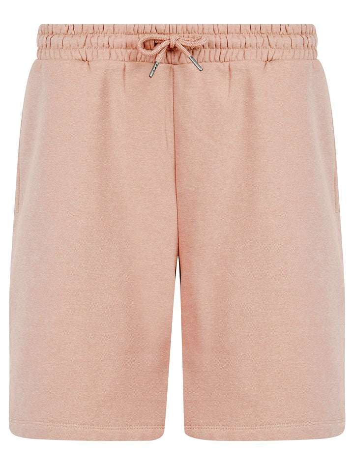 AR Xoey Brushed Fleece Lounge Jogger Shorts-Pink | SRG Apparel | Shorts