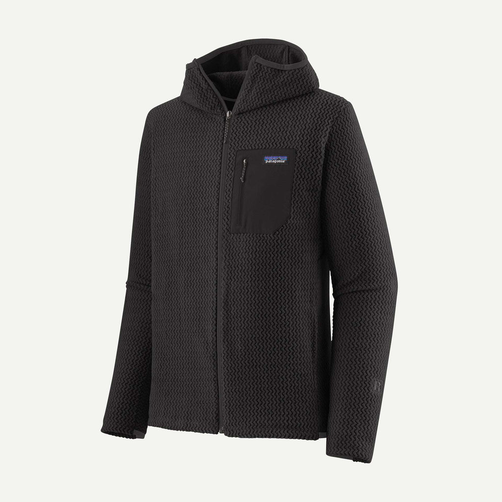 Patagonia Men's R1® Air Full-Zip Hoody-Black | Patagonia |