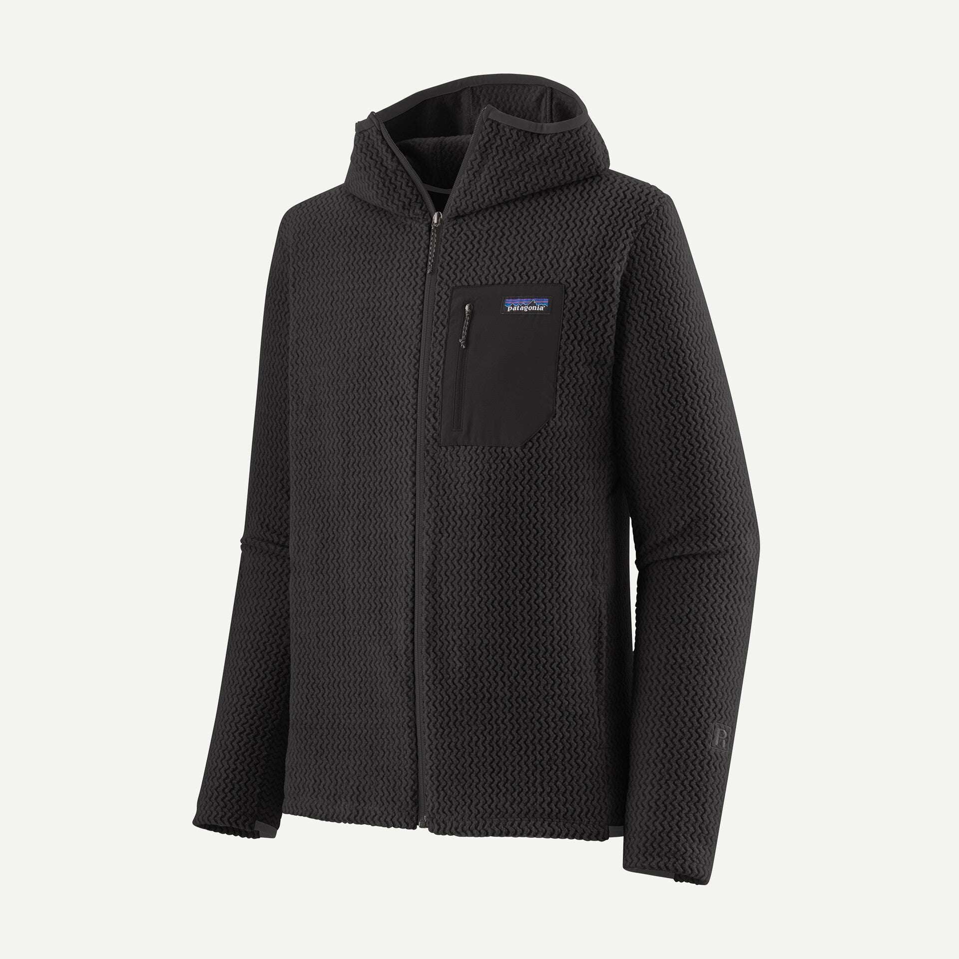 Patagonia Men's R1® Air Full-Zip Hoody-Black | Patagonia |