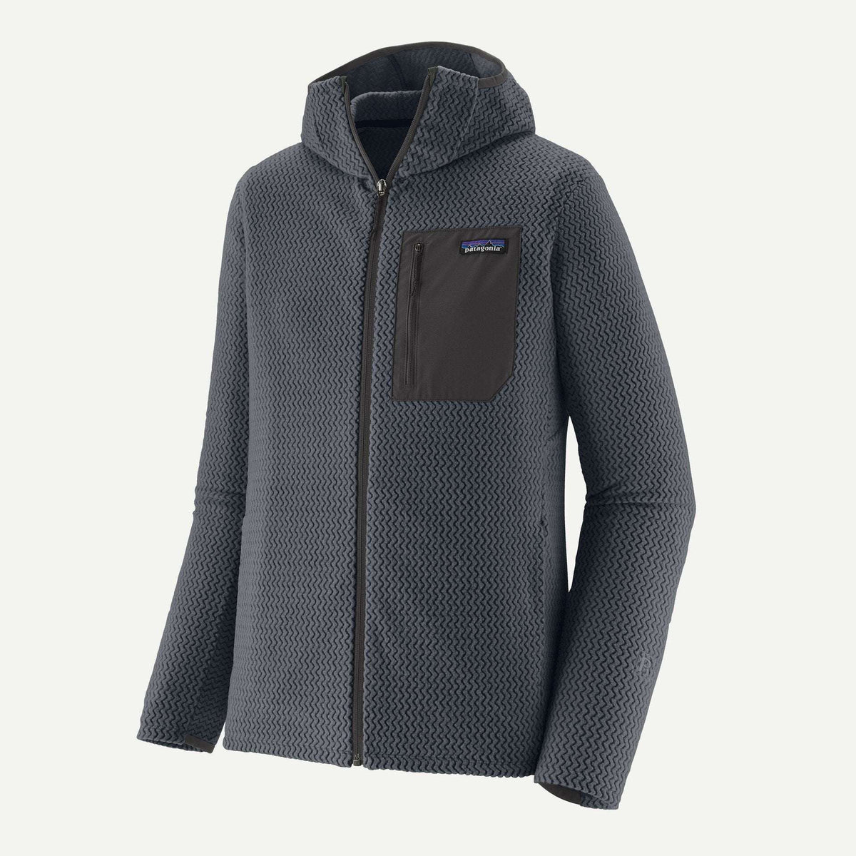 Patagonia Men's R1® Air Fleece Full-Zip Hoody-Smolder Blue | Patagonia | - Northshore Newquay - Surf/Skate Shop
