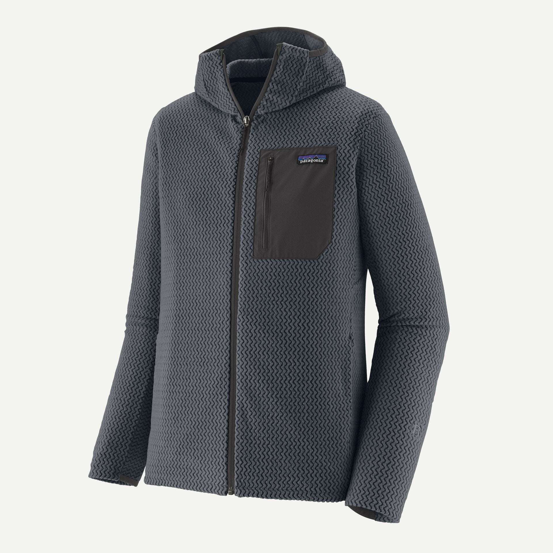 Patagonia Men's R1® Air Fleece Full-Zip Hoody-Smolder Blue | Patagonia | - Northshore Newquay - Surf/Skate Shop