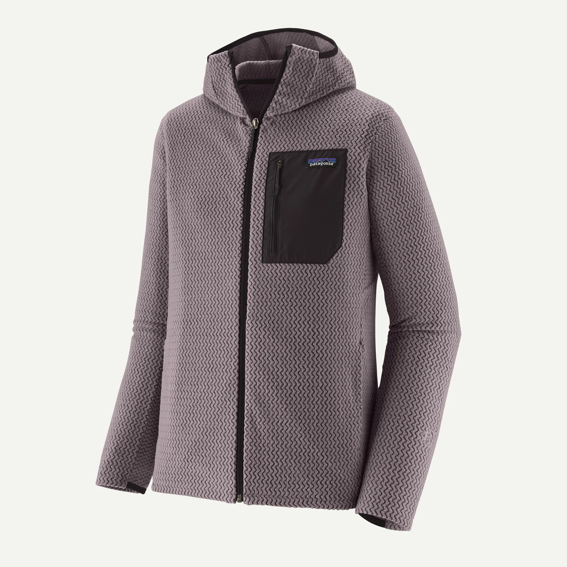 Patagonia Men's R1® Air Fleece Full-Zip Hoody-May Gray