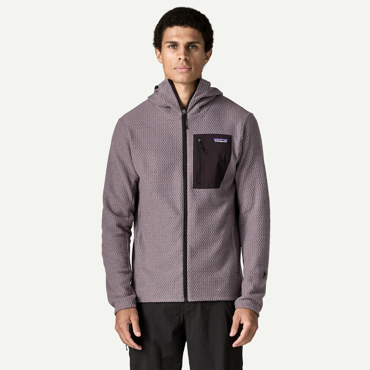 Patagonia Men's R1® Air Fleece Full-Zip Hoody-May Gray