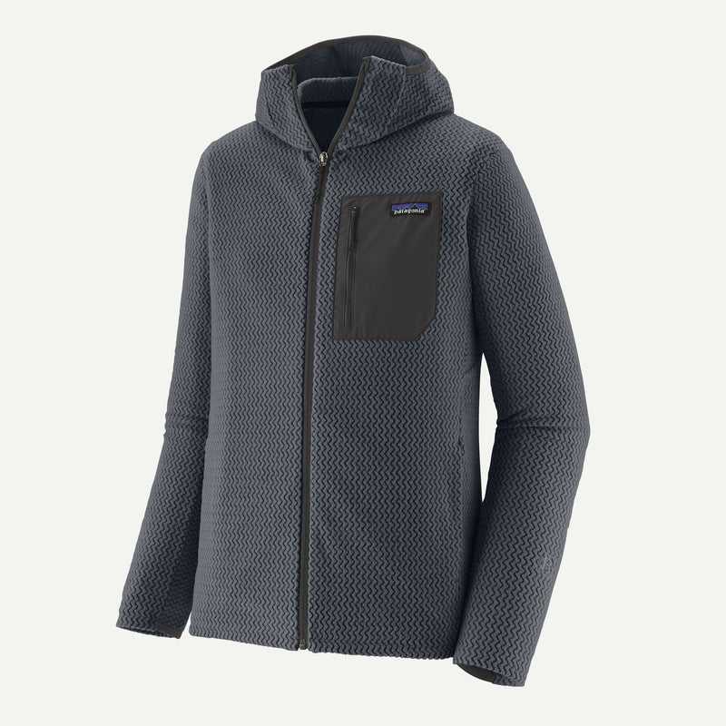 Patagonia Men's R1® Air Fleece Full-Zip Hoody-Smolder Blue | Patagonia | - Northshore Newquay - Surf/Skate Shop