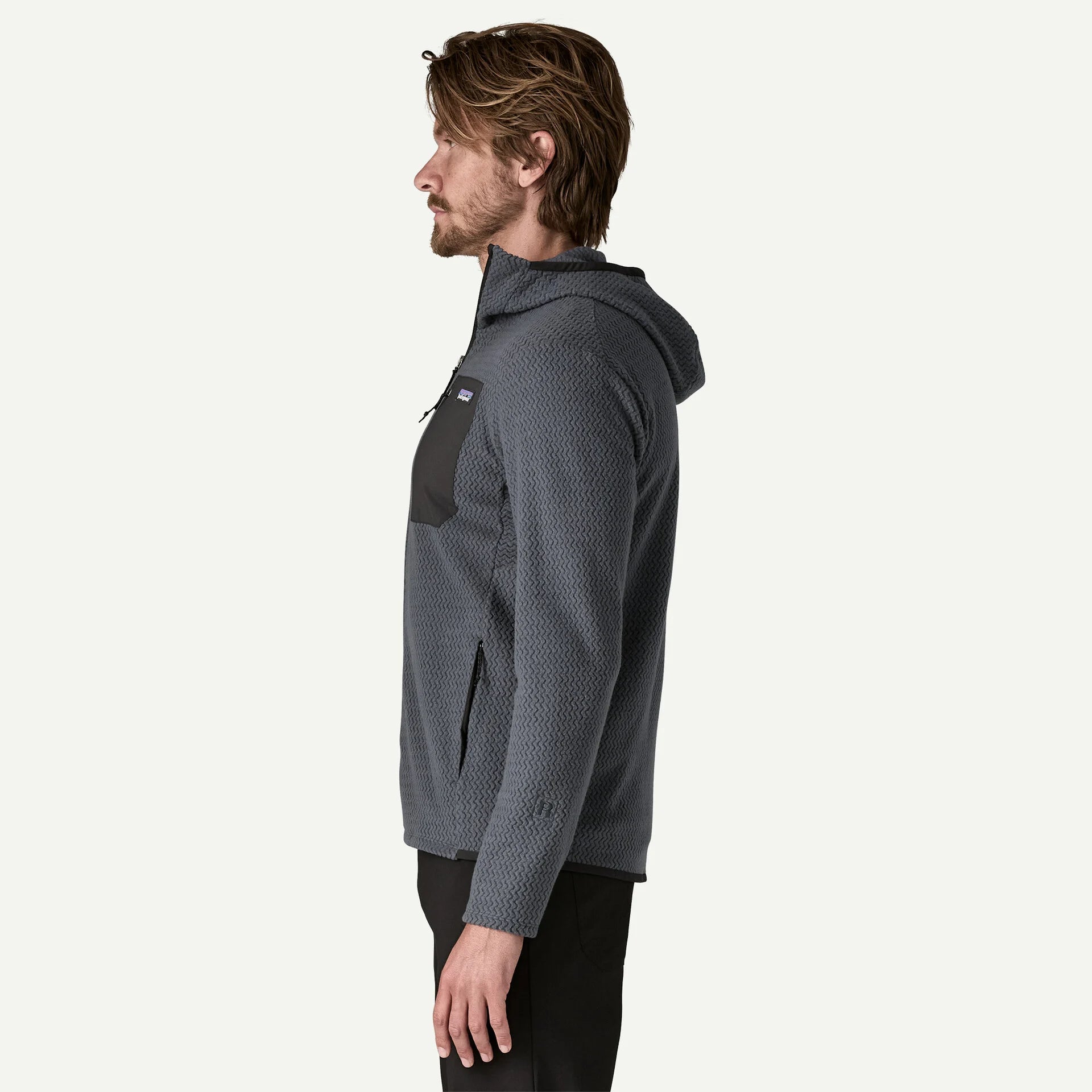 Patagonia Men's R1® Air Full-Zip Hoody-Smoulder Blue | Patagonia | Jacket