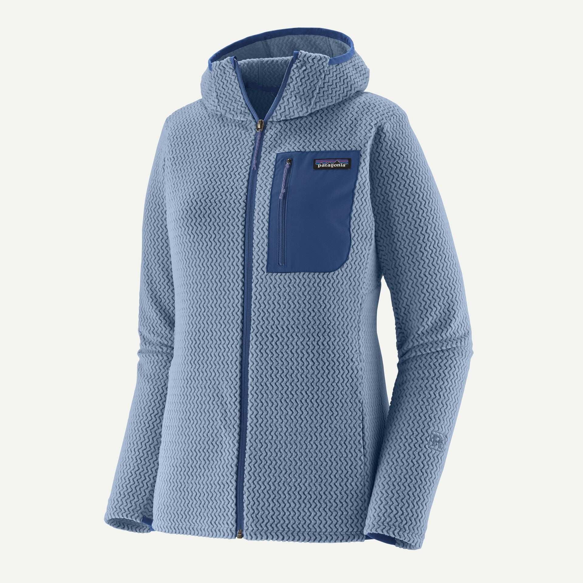Patagonia Women's R1® Air Full-Zip Hoody-Barnacle Blue XL | Patagonia | Fleece - Northshore Newquay - Surf/Skate