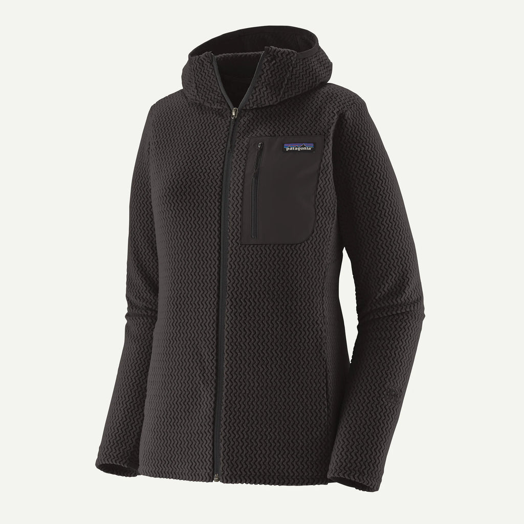 Patagonia Women's R1® Air Fleece Full-Zip Hoody-Black