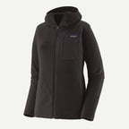 Patagonia Women's R1® Air Fleece Full-Zip Hoody-Black