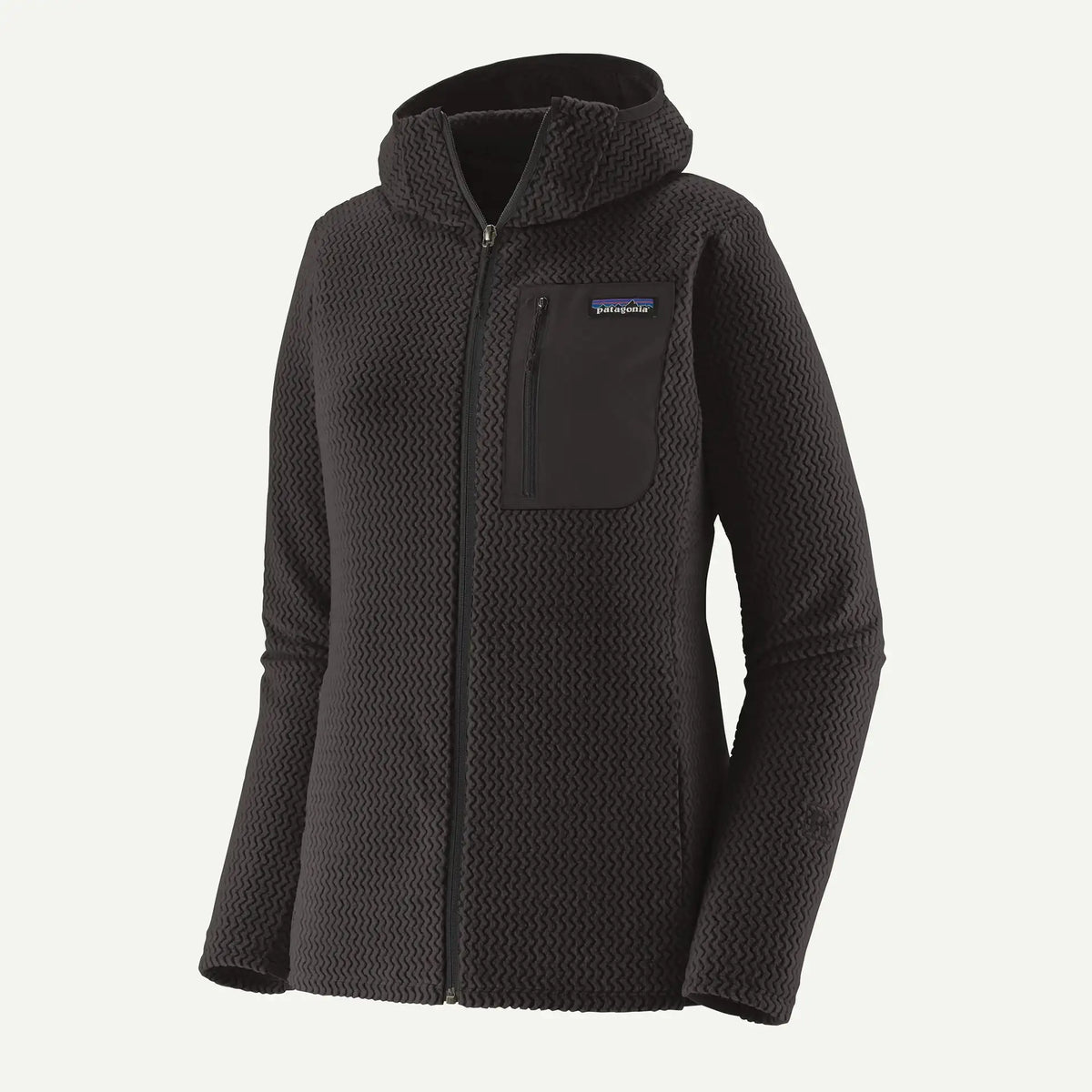 Patagonia Women's R1® Air Fleece Full-Zip Hoody-Black | Patagonia | - Northshore Newquay - Surf/Skate Shop