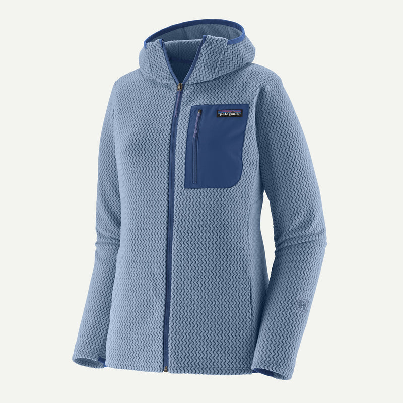Patagonia Women's R1® Air Full-Zip Hoody-Barnacle Blue XL | Patagonia | Fleece