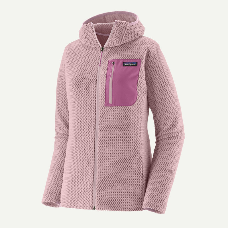 Patagonia Women's R1® Air Fleece Full-Zip Hoody-Quiet Violet | Patagonia | - Northshore Newquay - Surf/Skate Shop