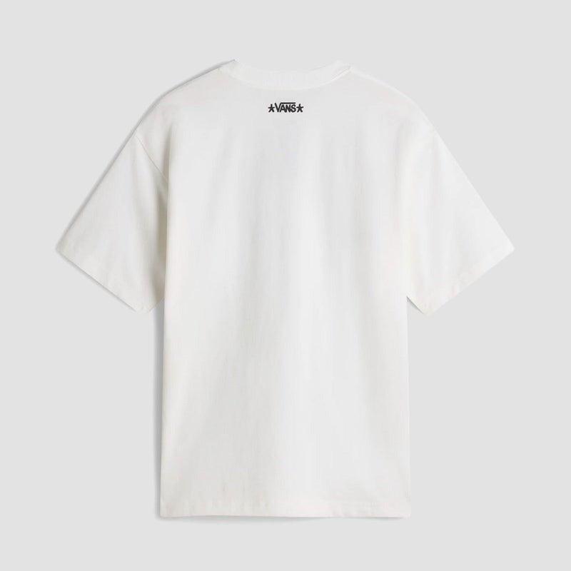 Vans Skate Atiba Haze Curb T-Shirt-White | Vans | T Shirt