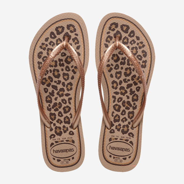 Havaianas Slim Animals-Rose Gold/Rose | Havaianas | - Northshore Newquay - Surf/Skate Shop