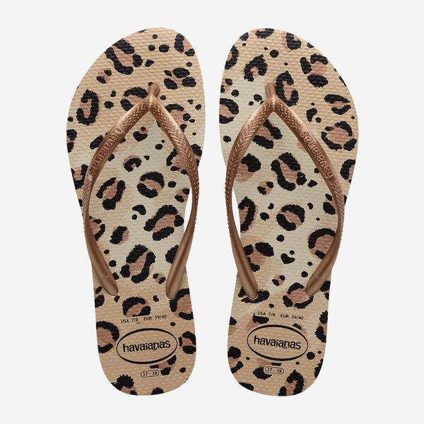 Havaianas Slim Animals-Beige/Beige | Havaianas | - Northshore Newquay - Surf/Skate Shop