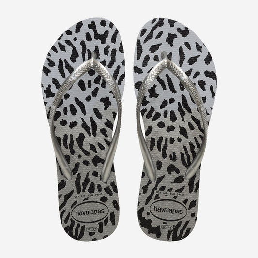Havaianas Slim Animals-Grey/Grey | Havaianas | flip flops