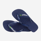 Havaianas Brasil Logo-Navy Blue | Havaianas | - Northshore Newquay - Surf/Skate Shop