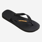 Havaianas Top Logo Metallic-Black | Havaianas | - Northshore Newquay - Surf/Skate Shop