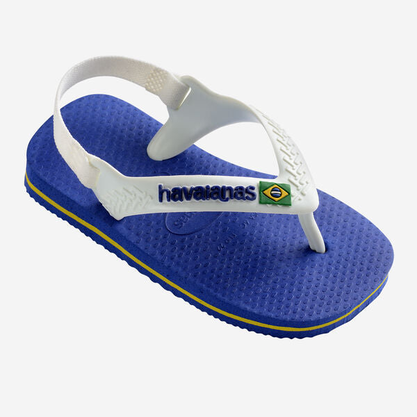 Havaianas Baby Brasil Logo-Marine Blue | Havaianas | - Northshore Newquay - Surf/Skate Shop